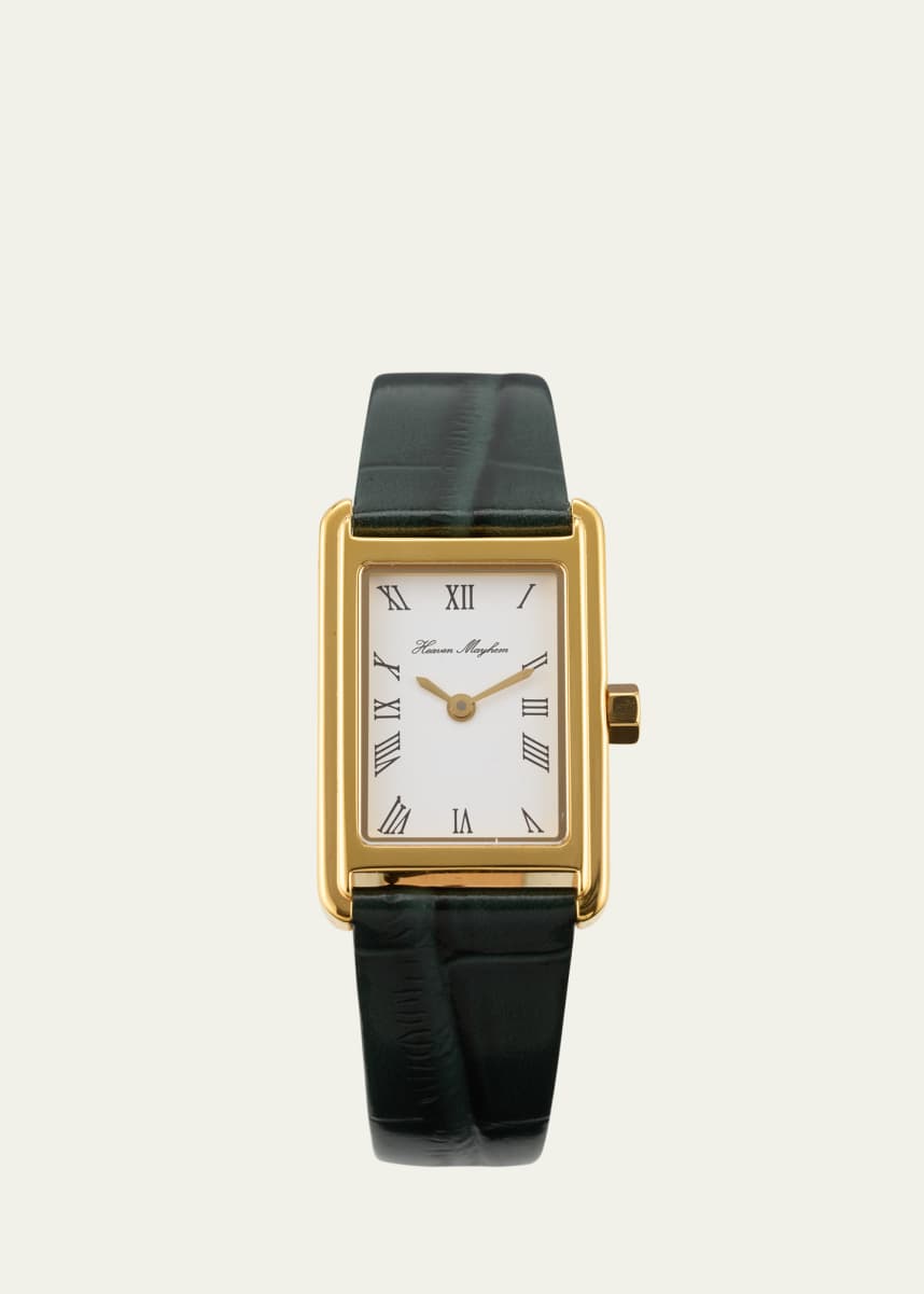 Heaven Mayhem Diana Icon Watch with Leather Strap