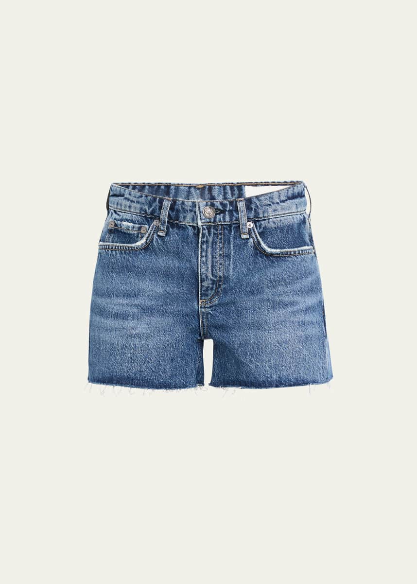 Rag & Bone Dre Low-Rise Denim Shorts