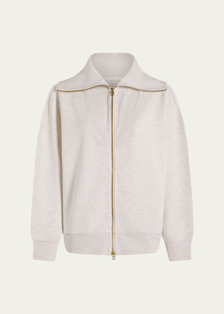 Varley Halley Zip-Front Sweatshirt