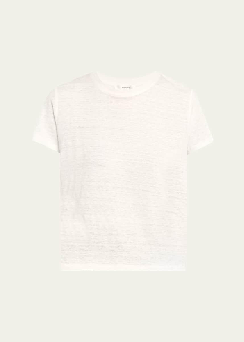 FRAME The Linen Baby Tee