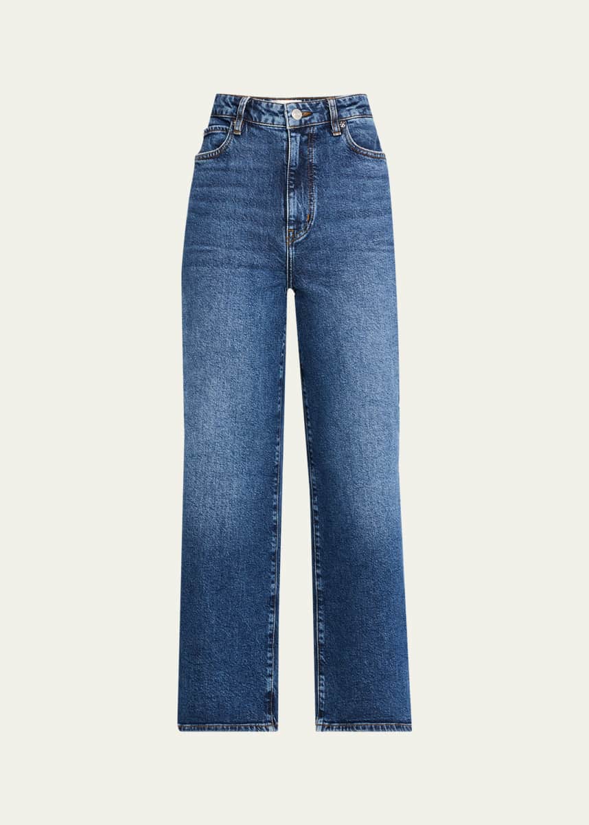 FRAME The Wide Crop Jeans