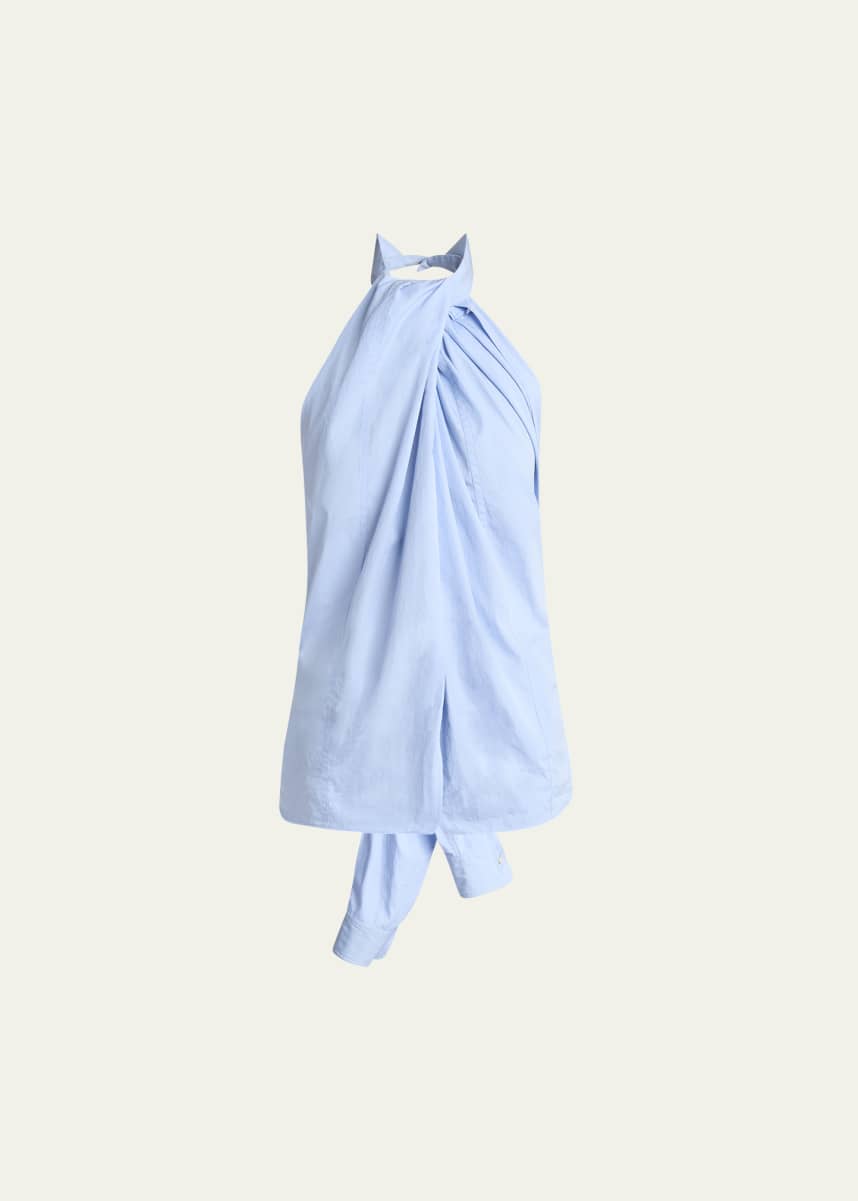 Stella McCartney Halterneck Poplin Top