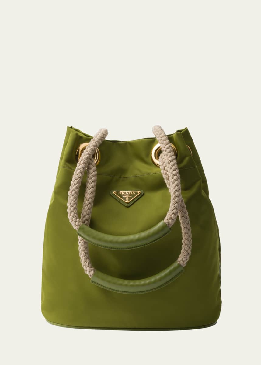 Prada Tessuto Rope Bucket Bag