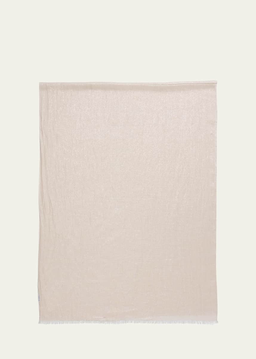 Brunello Cucinelli Lightweight Cashmere-Blend Scarf