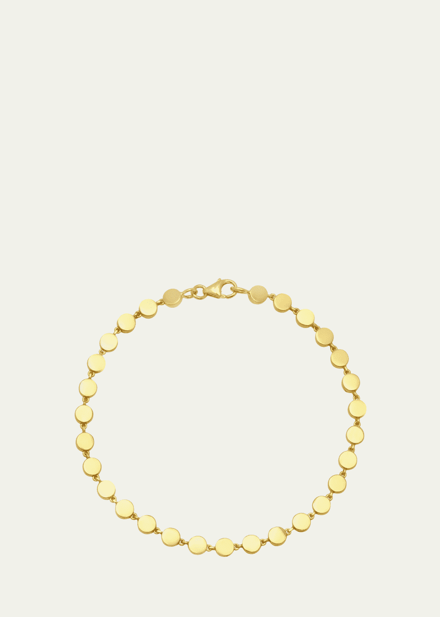 Jennifer Meyer 18K Yellow Gold Mini Circle Link Bracelet