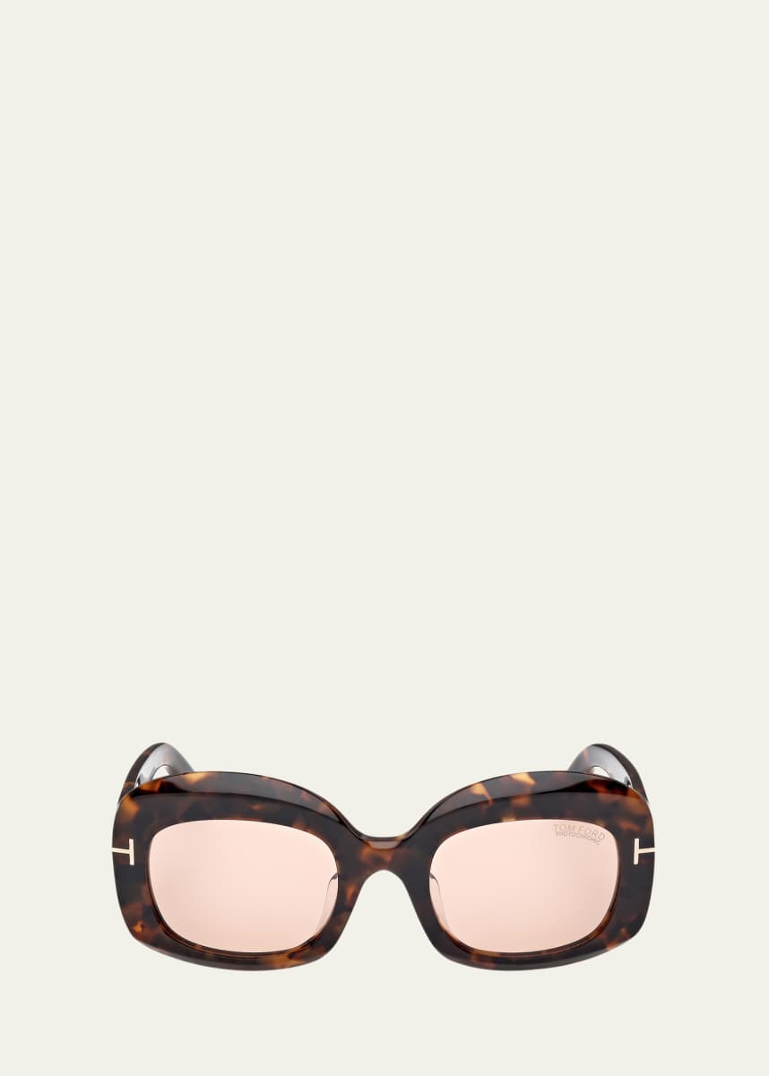 TOM FORD Carmen-02 Round Acetate Sunglasses