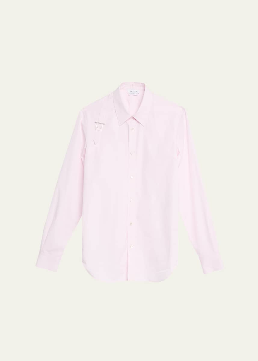 McQueen Men's Harness Sport Shirt with Strap