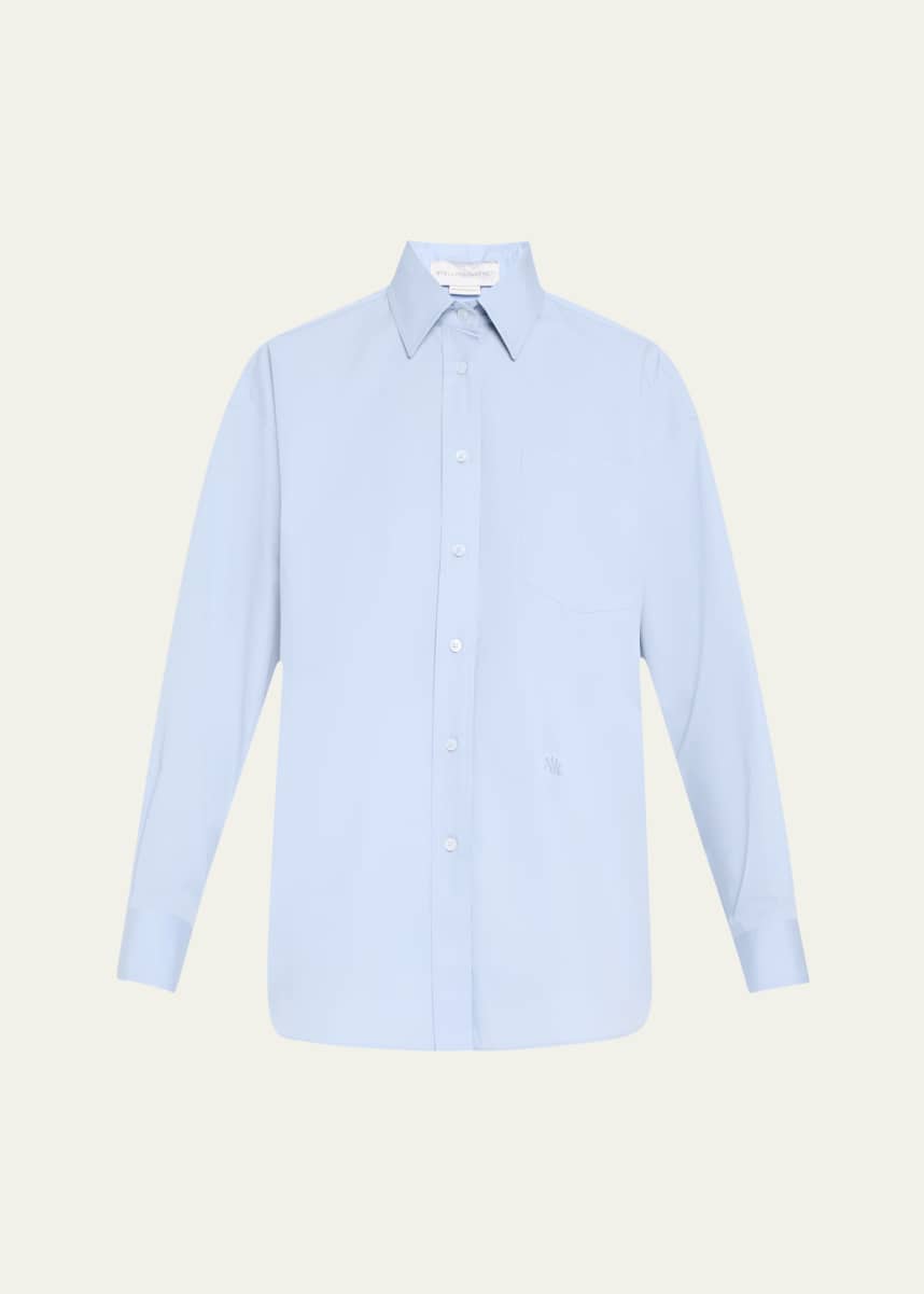 Stella McCartney Button Down Poplin Blouse