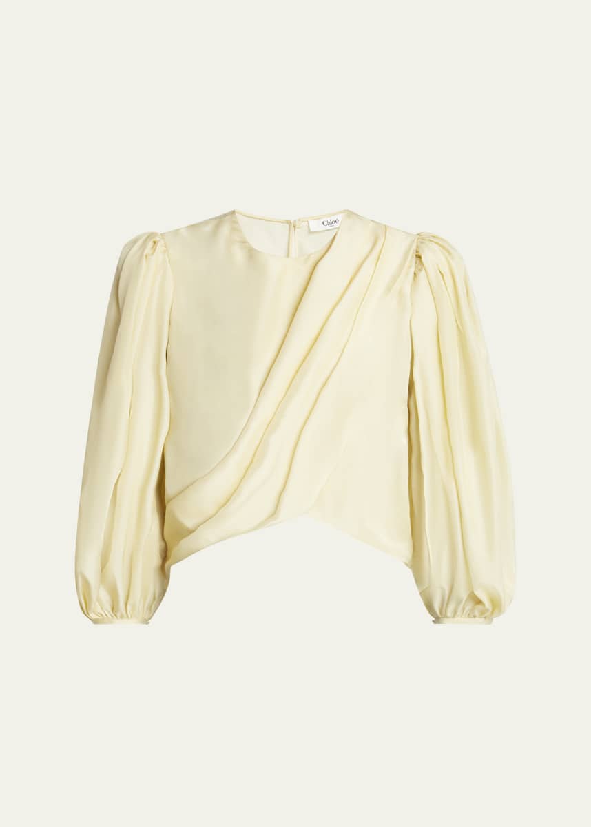 Chloe Draped Cropped Top