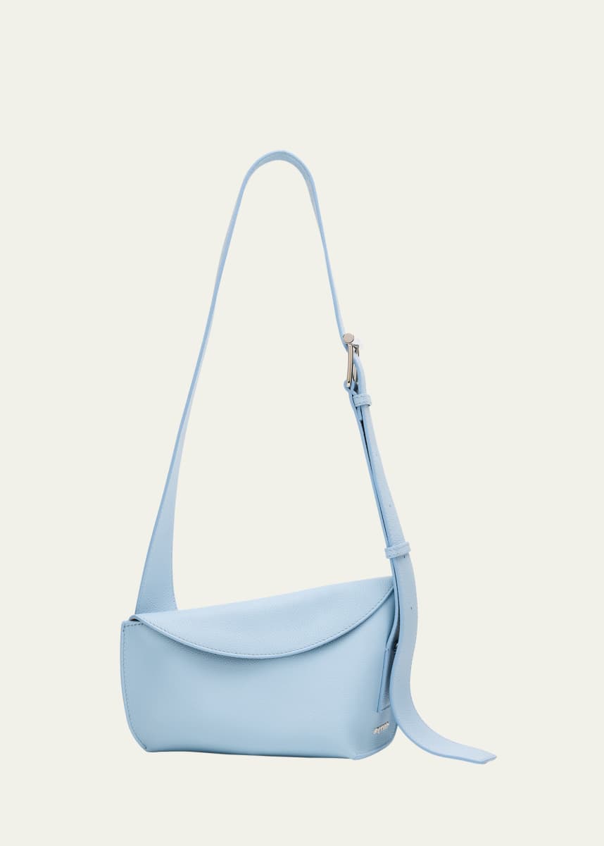 McQueen Sling Leather Crossbody Bag
