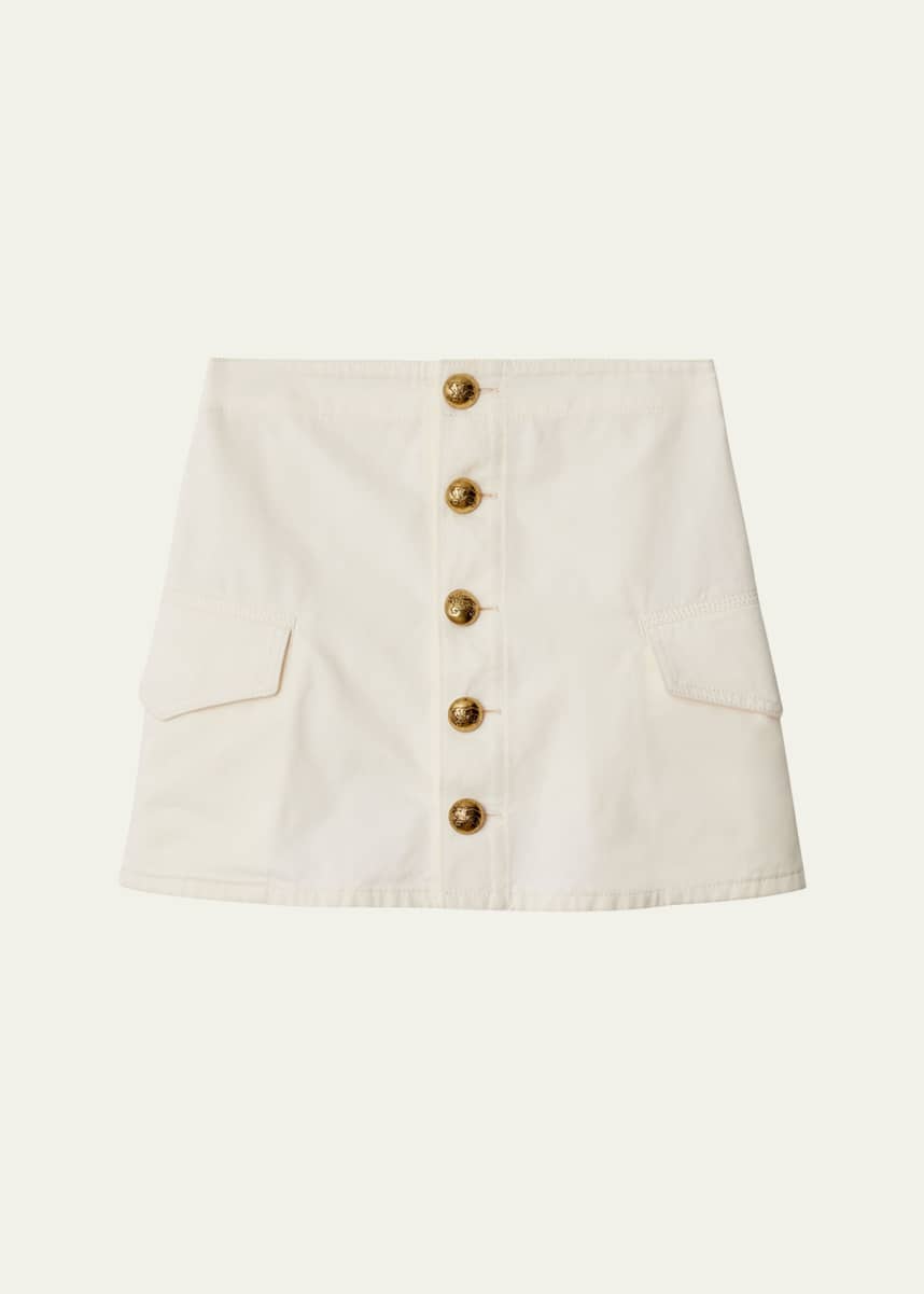 Burberry Cotton Mini Skirt
