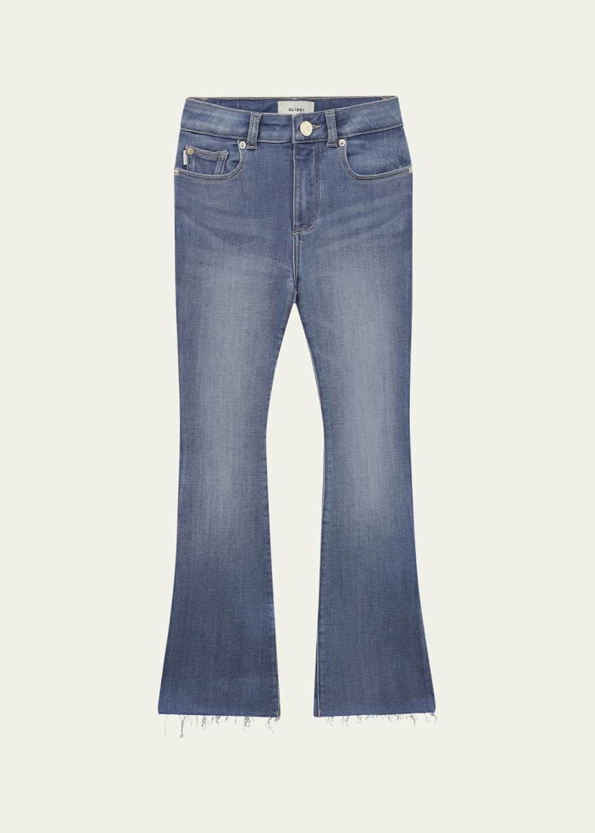 DL1961 Girl's Claire High Rise Bootcut Jeans, Size 7-16