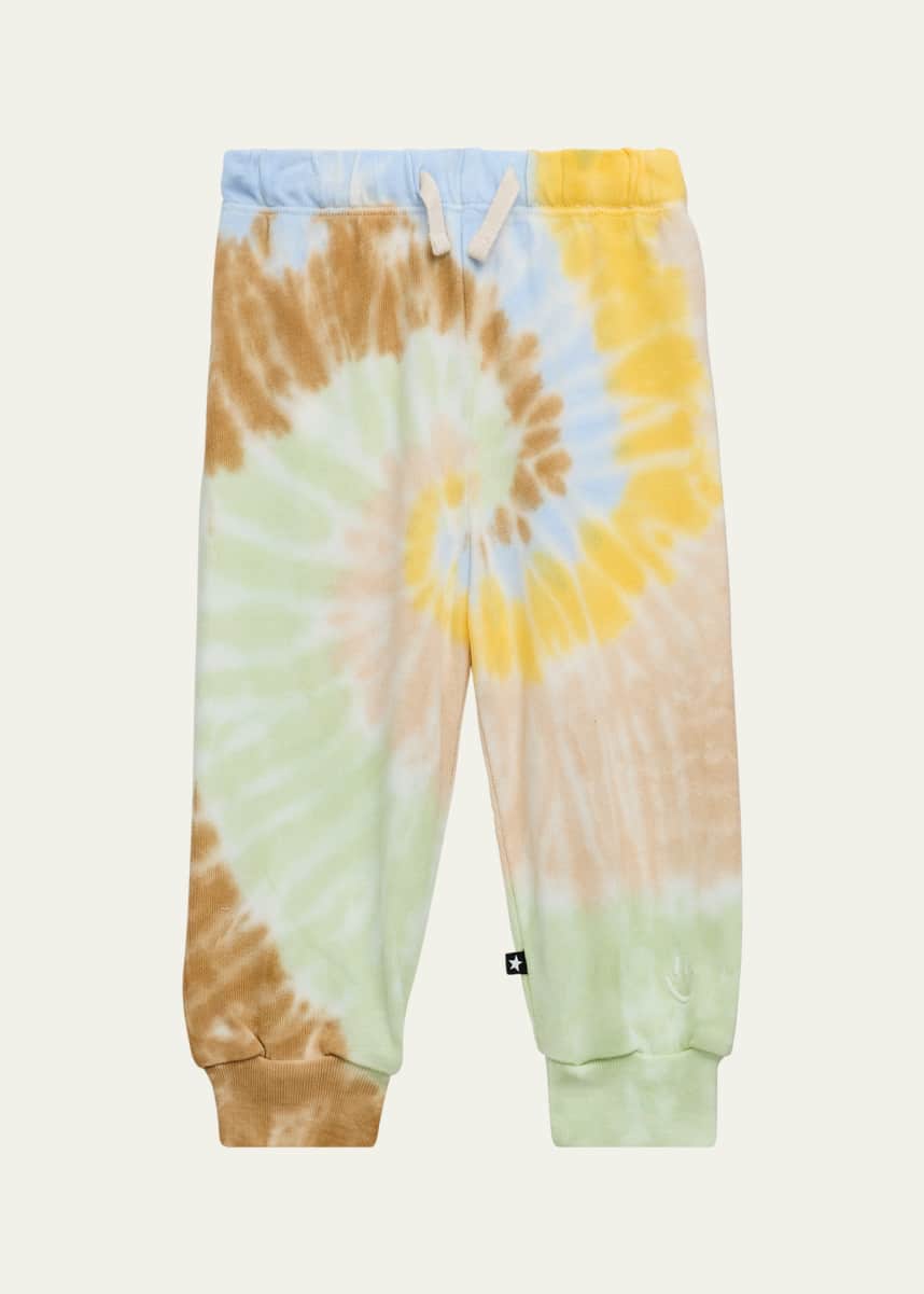 Molo Boy's Tie-Dye Simeon Sweatpants, Size 3M-4