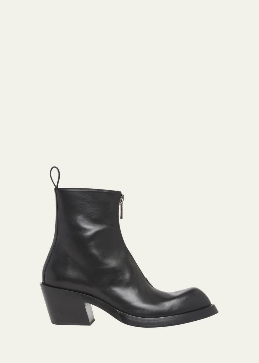 McQueen Men's Sparrow Leather Cuban Boots