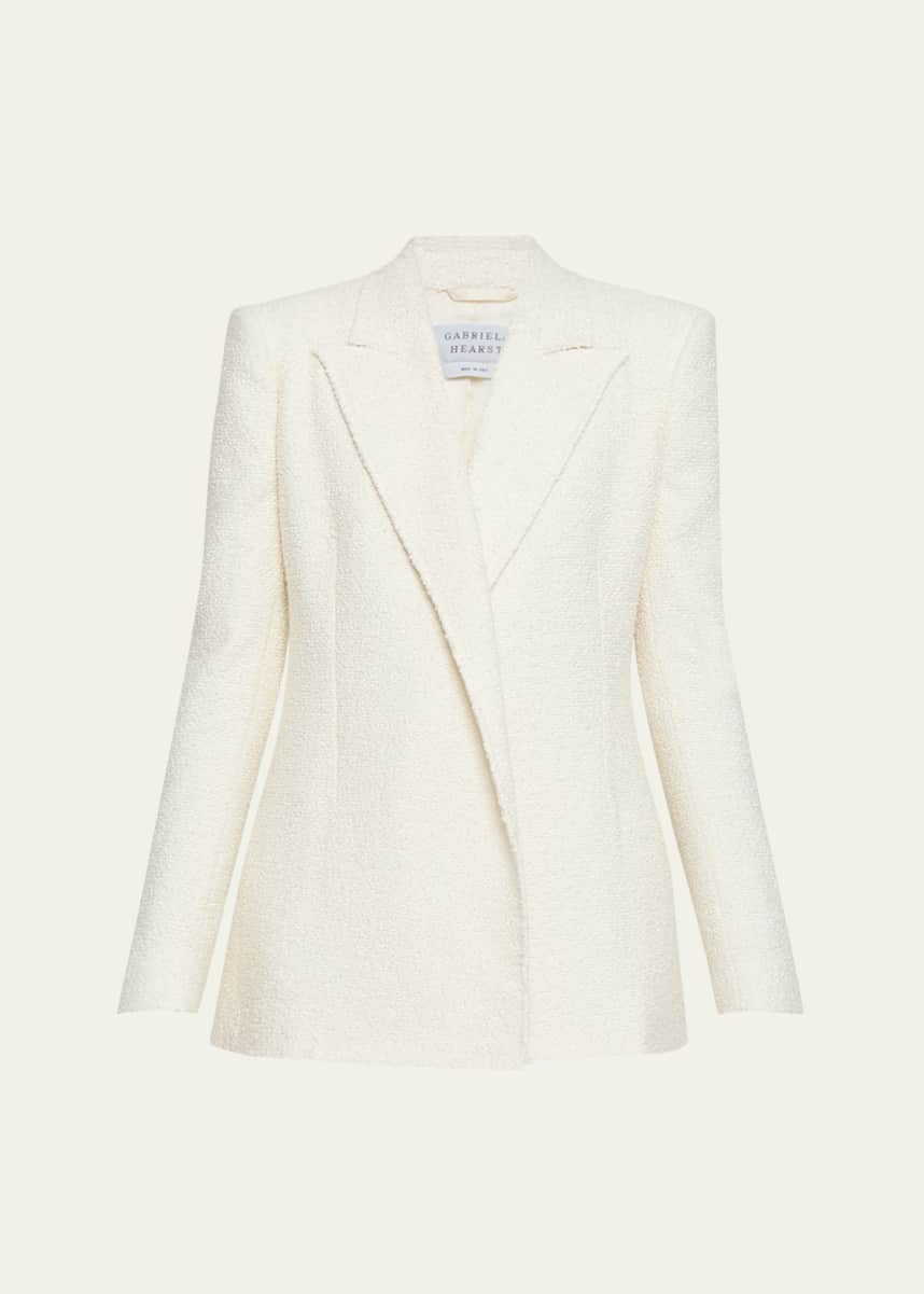 Gabriela Hearst Mairi Silk Boucle Blazer