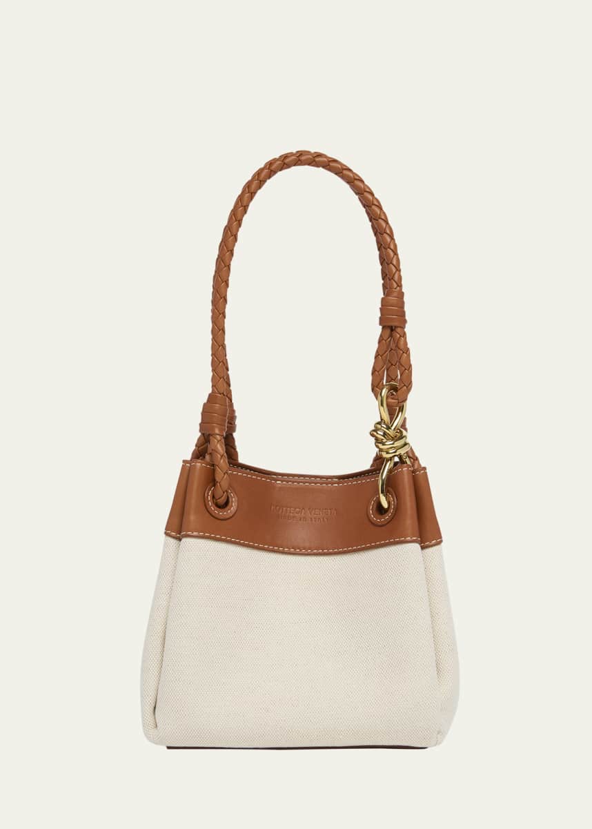 Bottega Veneta Parachute Small Canvas Shoulder Bag