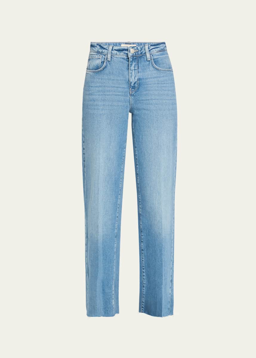 L'Agence Scottie High-Rise Wide-Leg Jeans