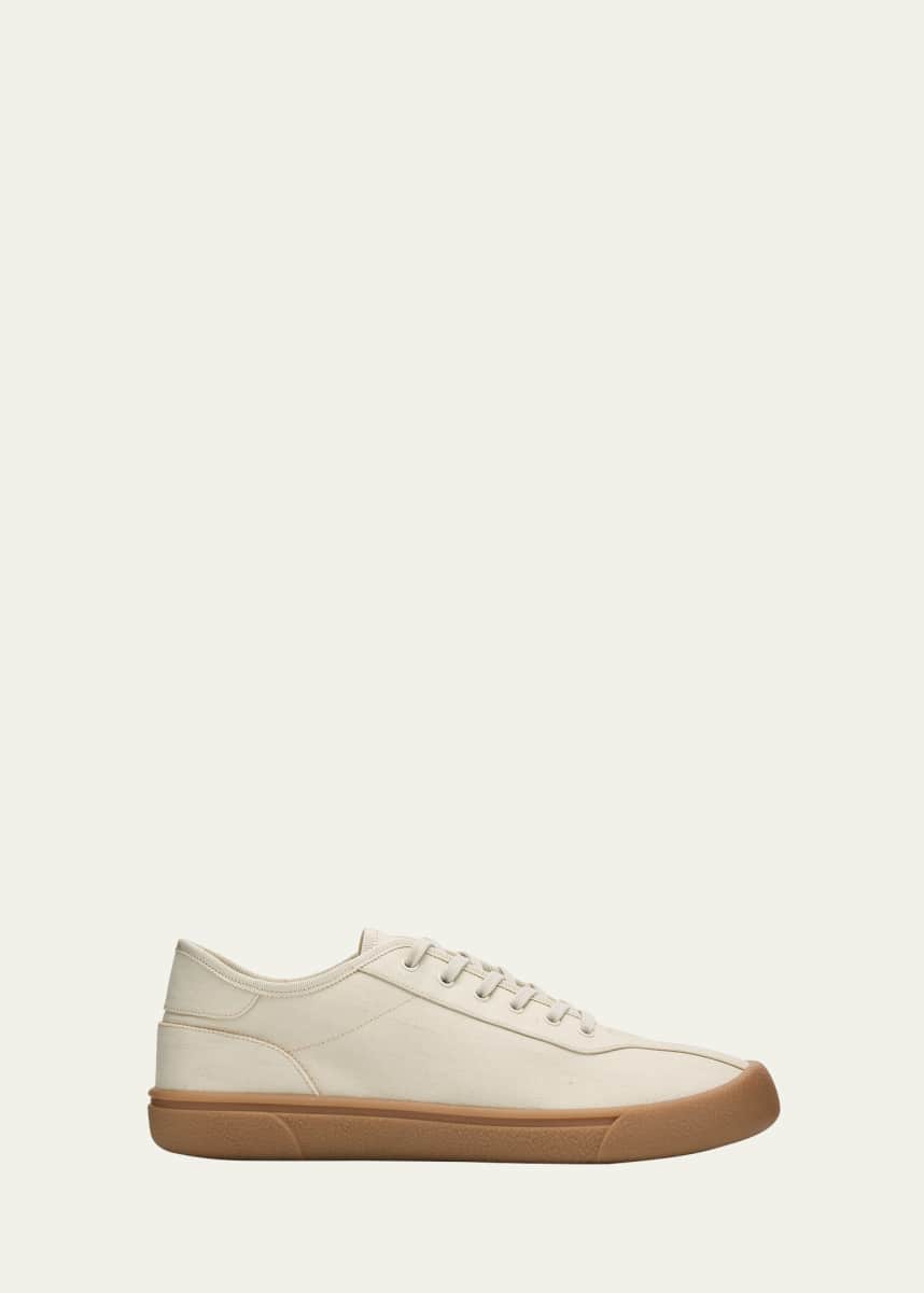 THE ROW Men's Canvas Low-Top Sneakers