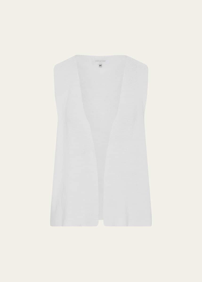 Eskandar Open Waistcoat (Mid Length)