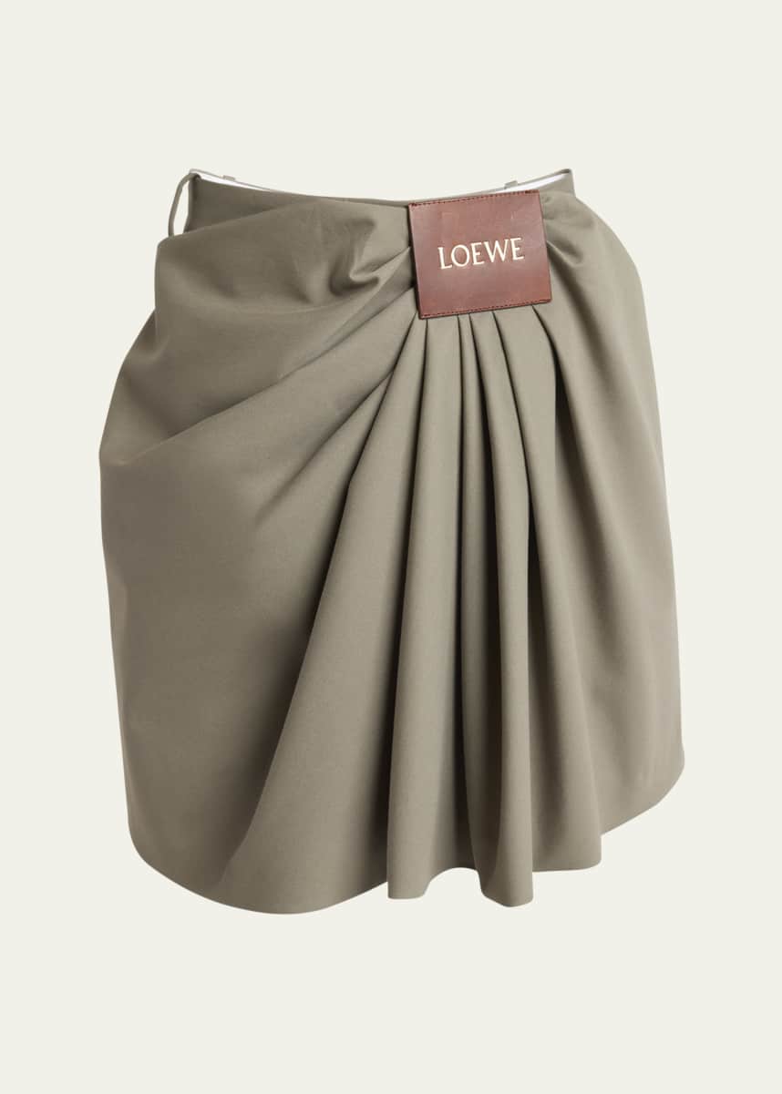 Loewe Draped Mini Skirt