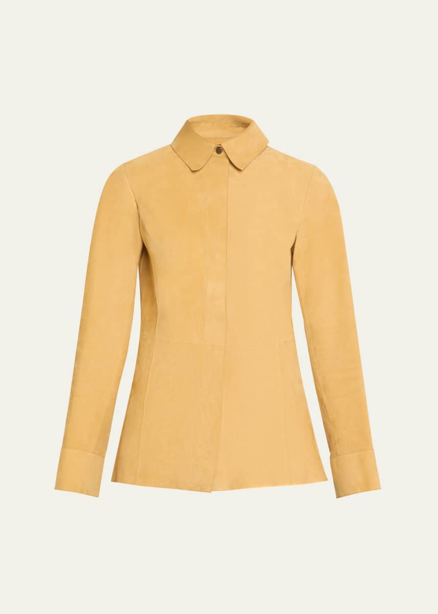 FRAME The Suede Shirt