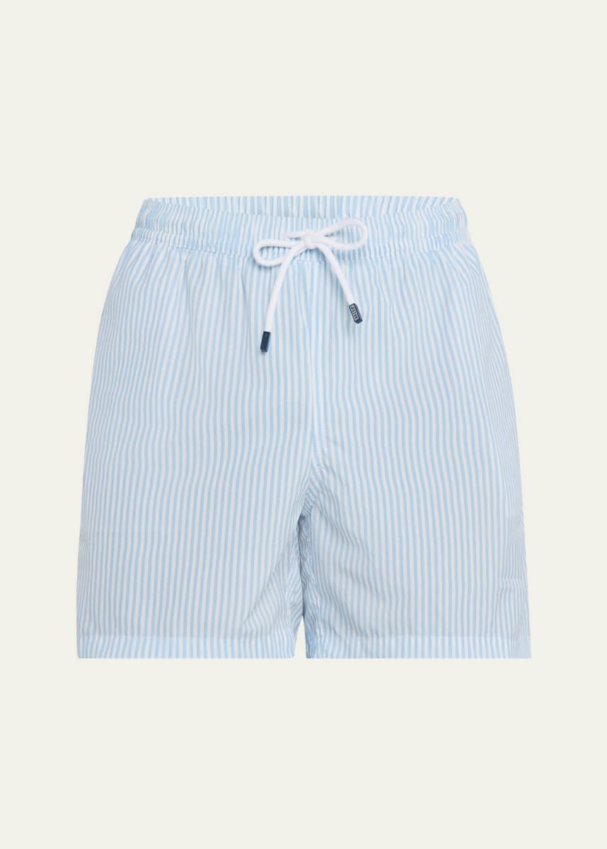 Fedeli Men's Madeira Pinstripe Swim Shorts
