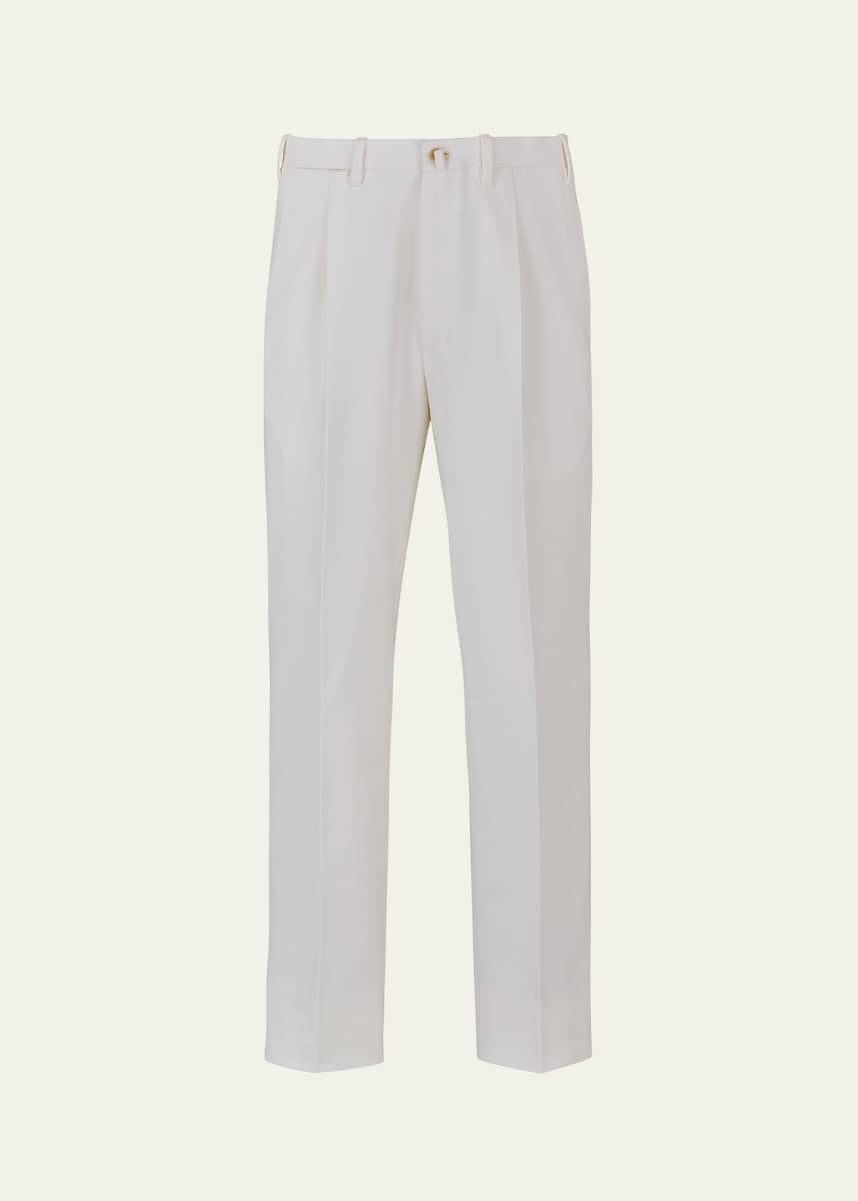 Giuliva Heritage Collection Men's Cotton Vito Tailored Trousers