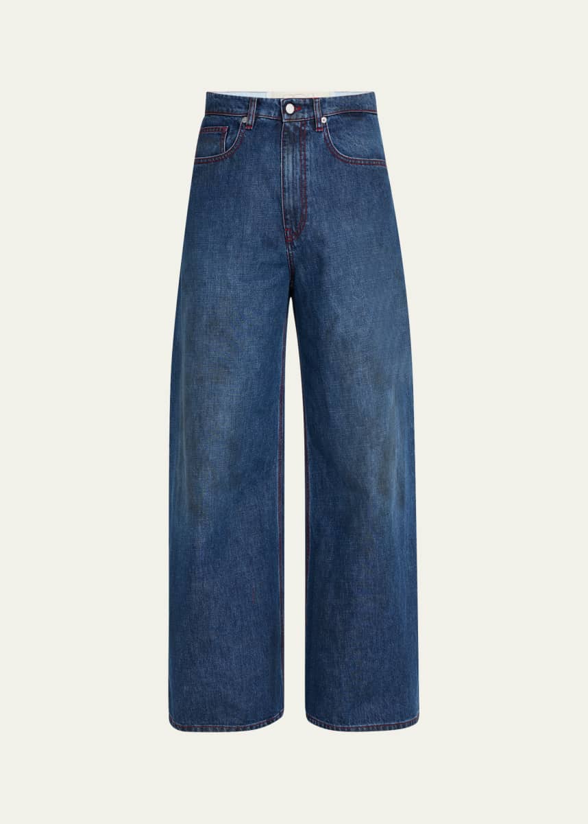 ERL Men's Indiana Baggy Jeans