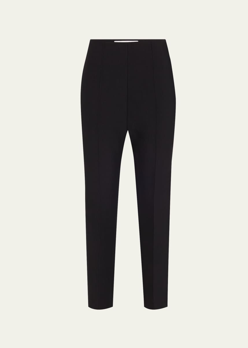 Roland Mouret Skinny Crepe Cropped Trousers