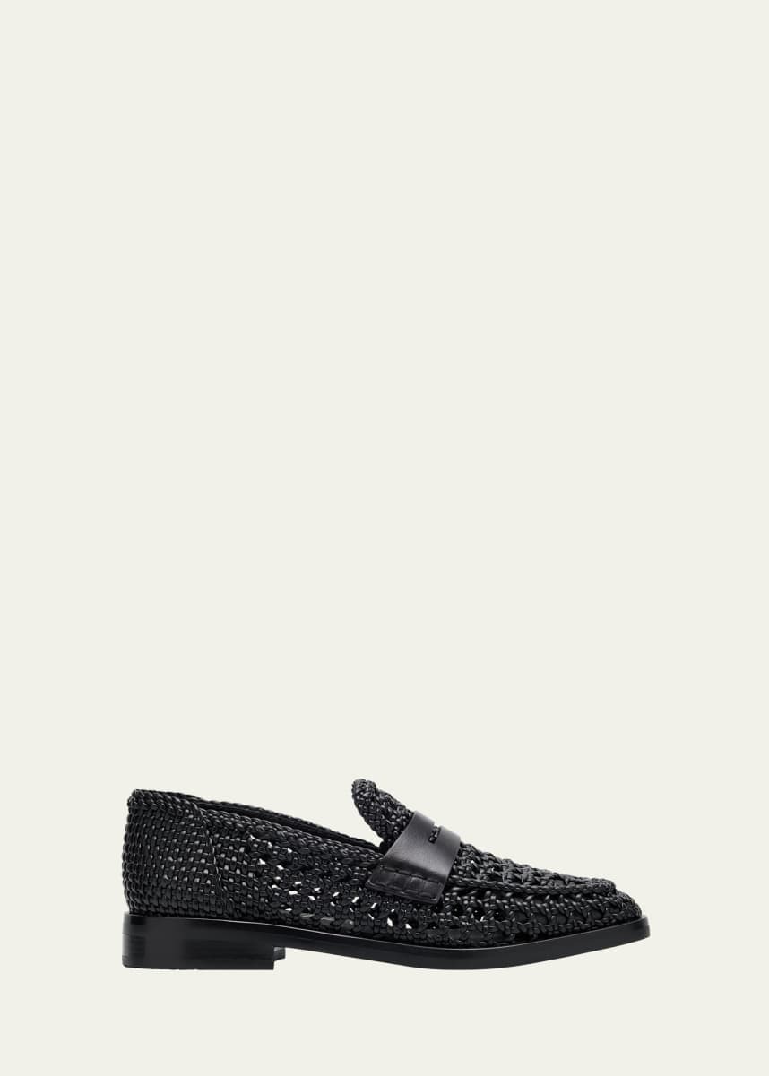 3.1 Phillip Lim Alexa Macrame Leather Loafers