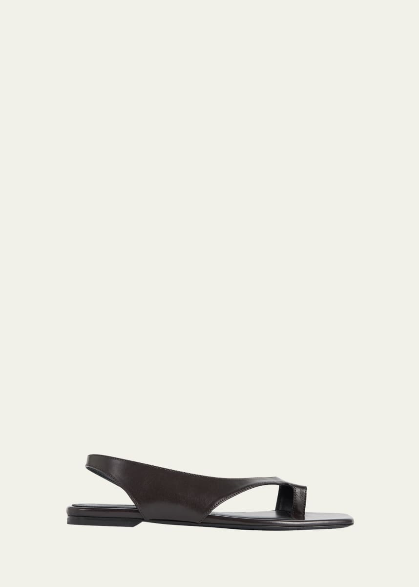 Toteme Leather Thong Sandals
