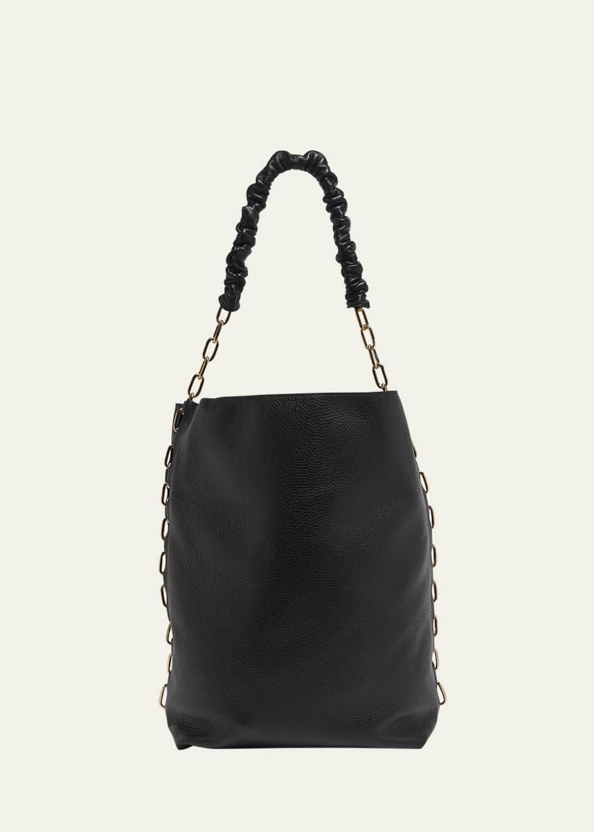 Gabriela Hearst Chain Leather Tote Bag
