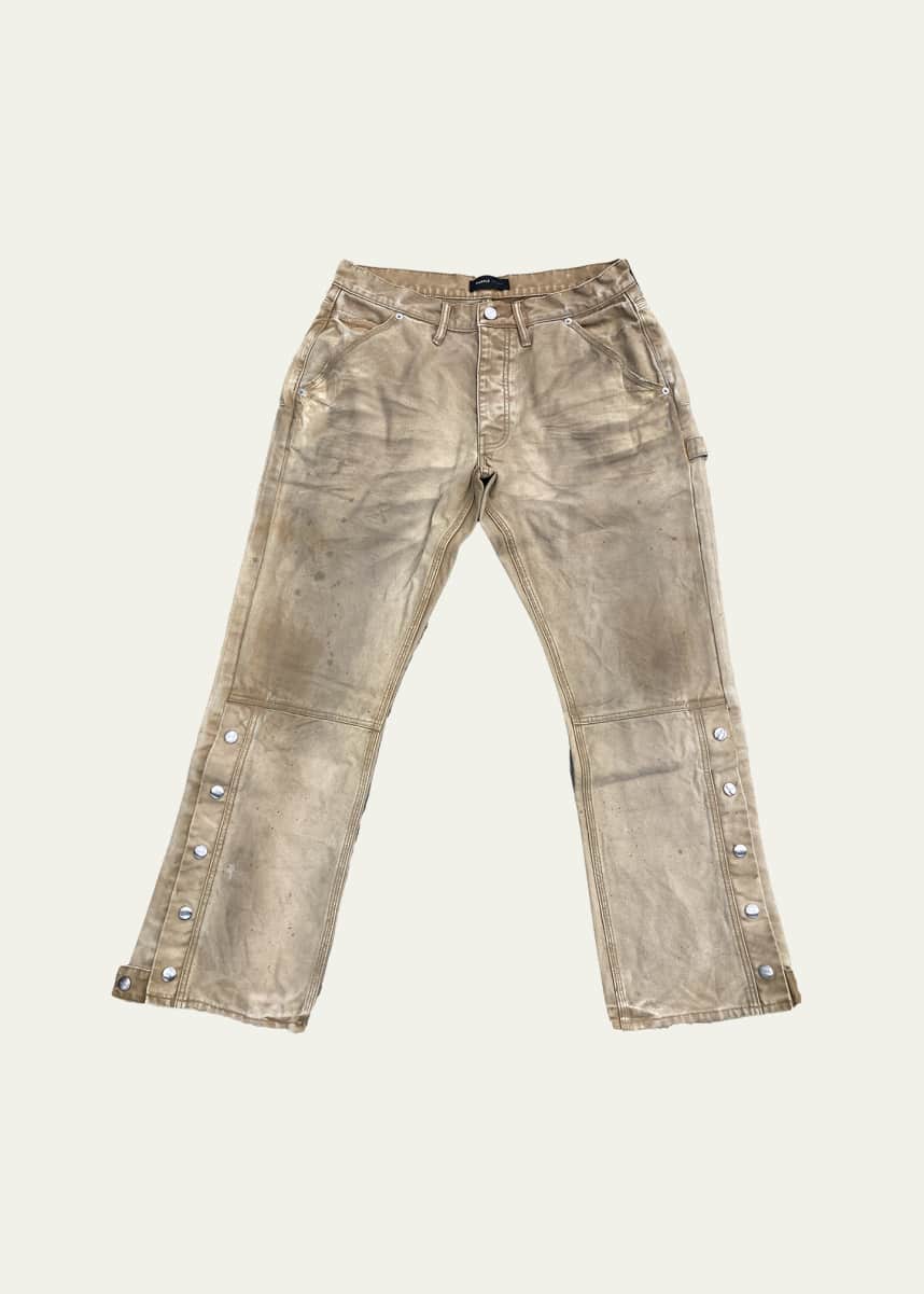 PURPLE Men's Bentonite Snap Carpenter Pants