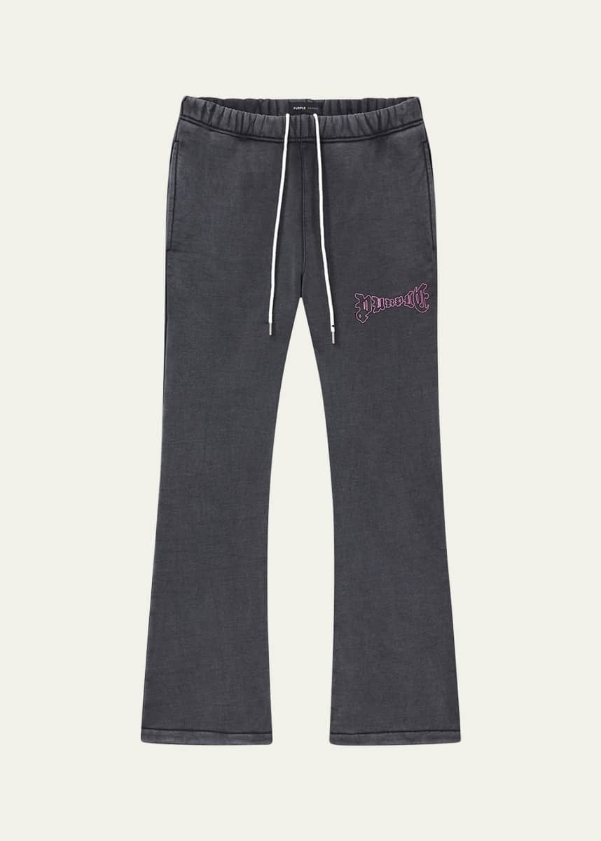 PURPLE Men's Heavy Fleece Flare Sweatpants