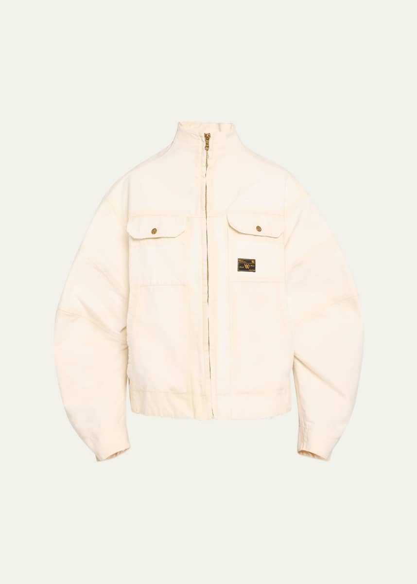 Willy Chavarria Stockton Paneled Oversized Jacket