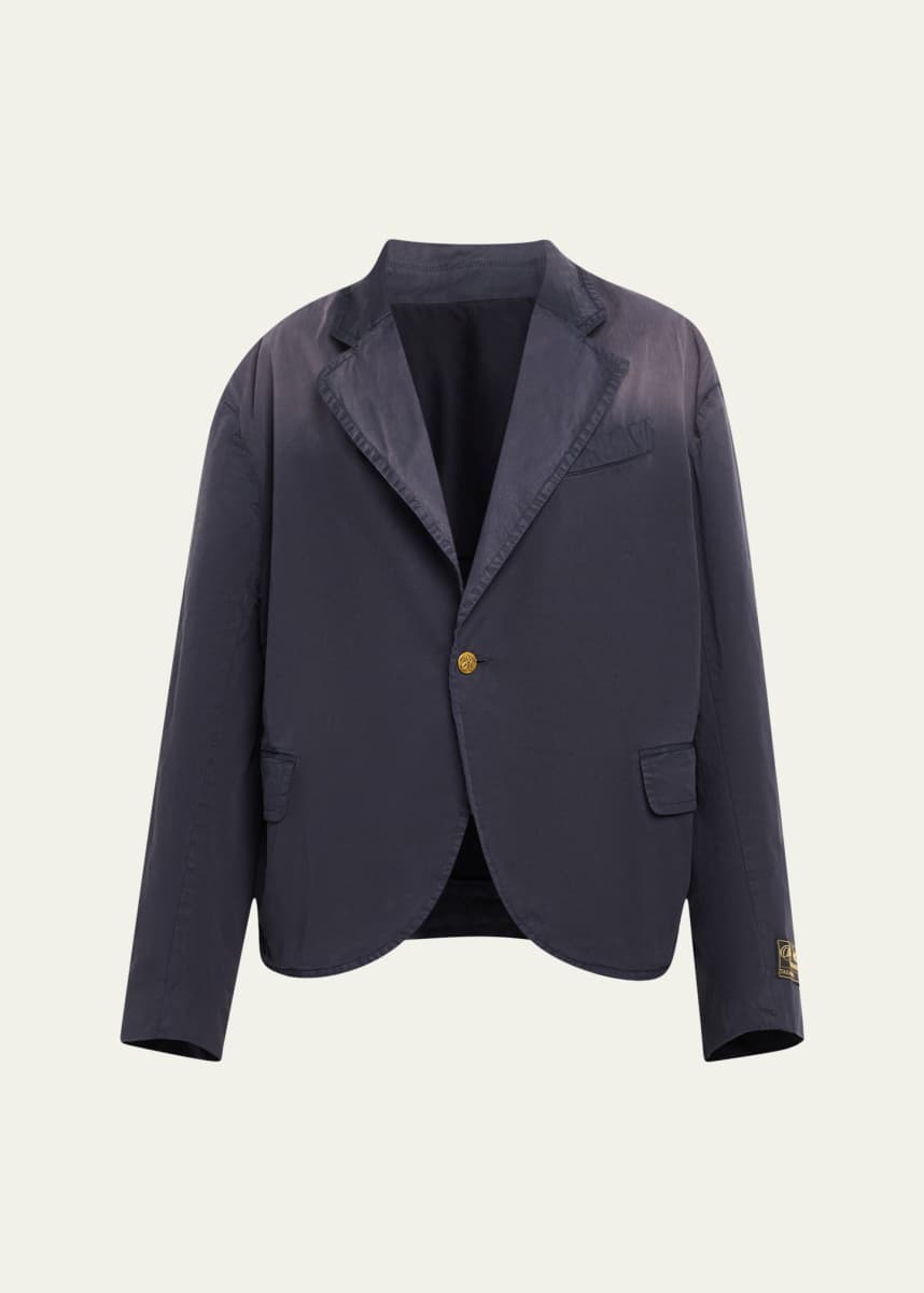 Willy Chavarria Washed Box Cutter Jacket