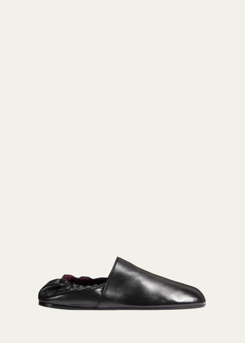 Khaite Banks Leather Flats