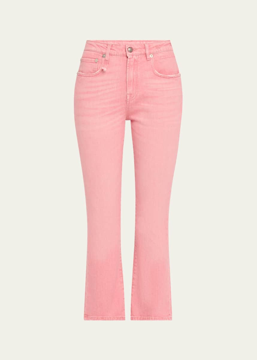 R13 Kick Fit Cropped Jeans