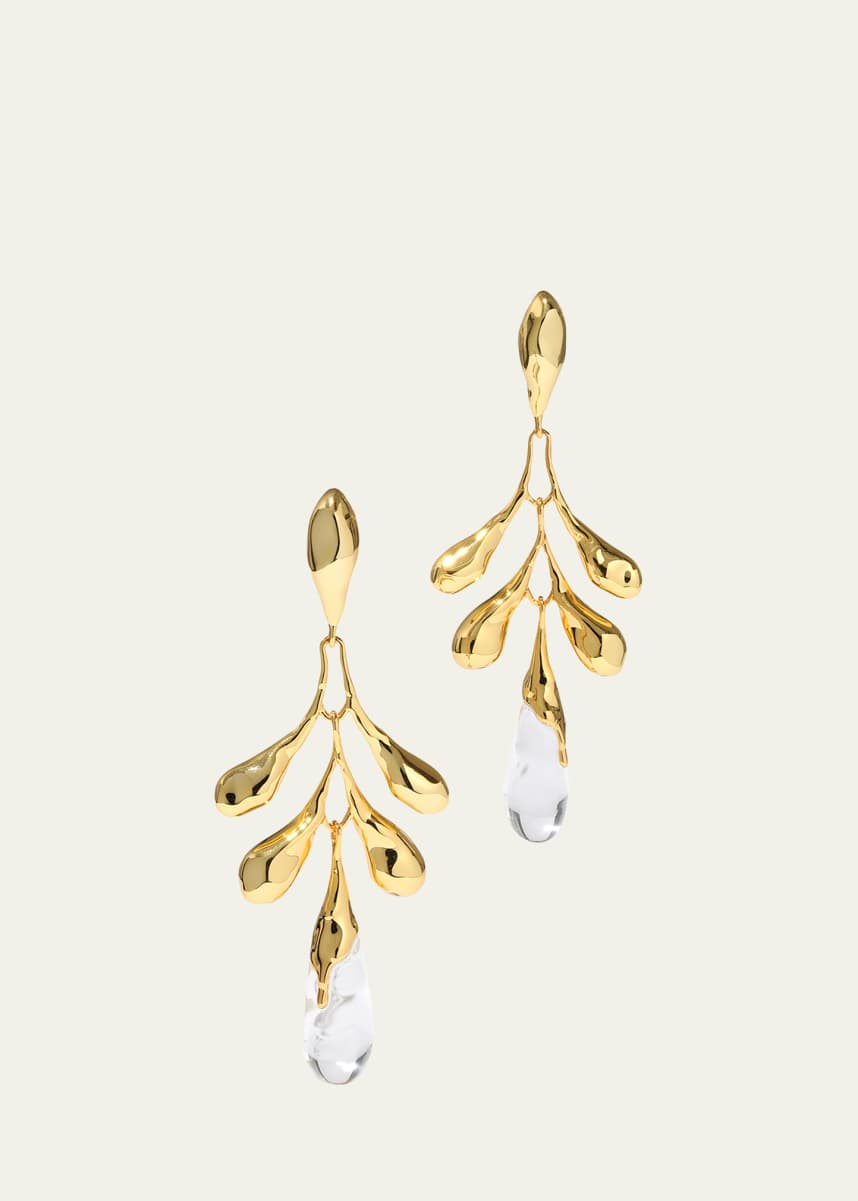 Alexis Bittar Liquid Lucite Sapling Earrings