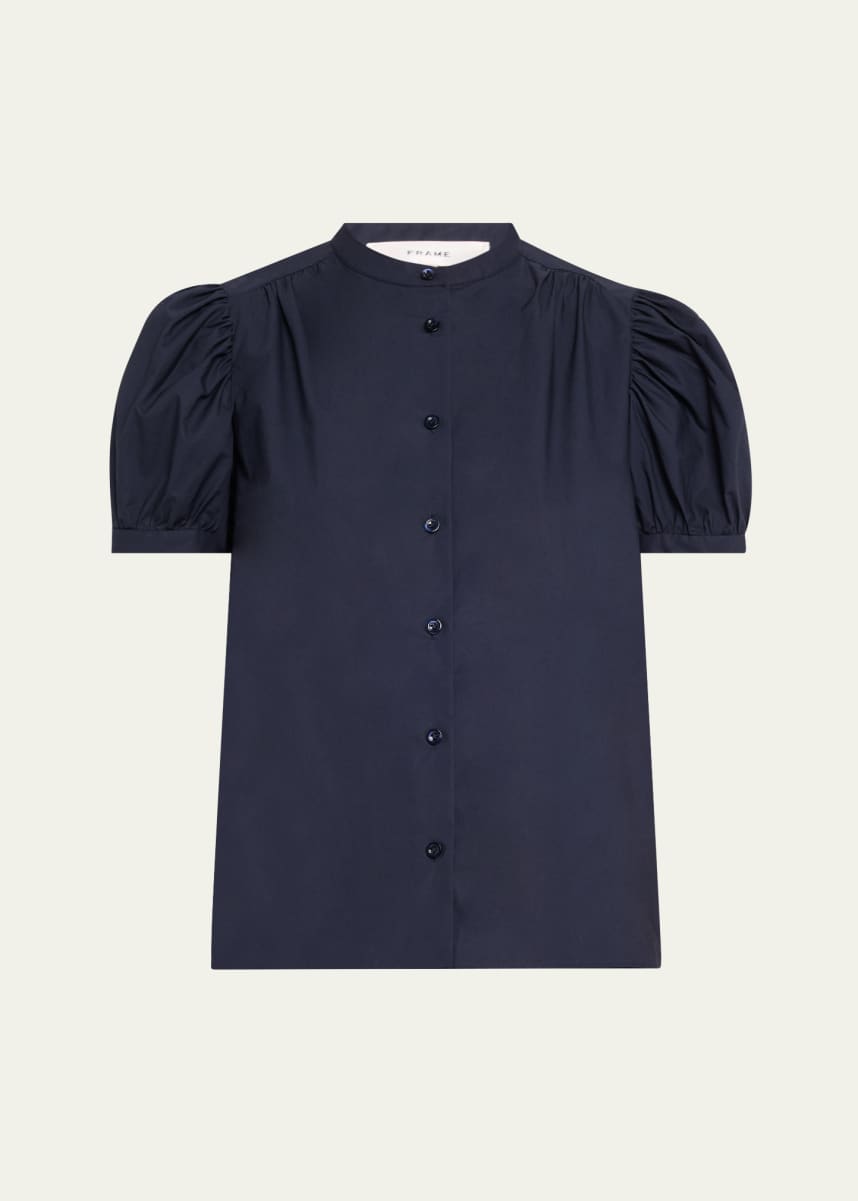 FRAME The Gathered Top