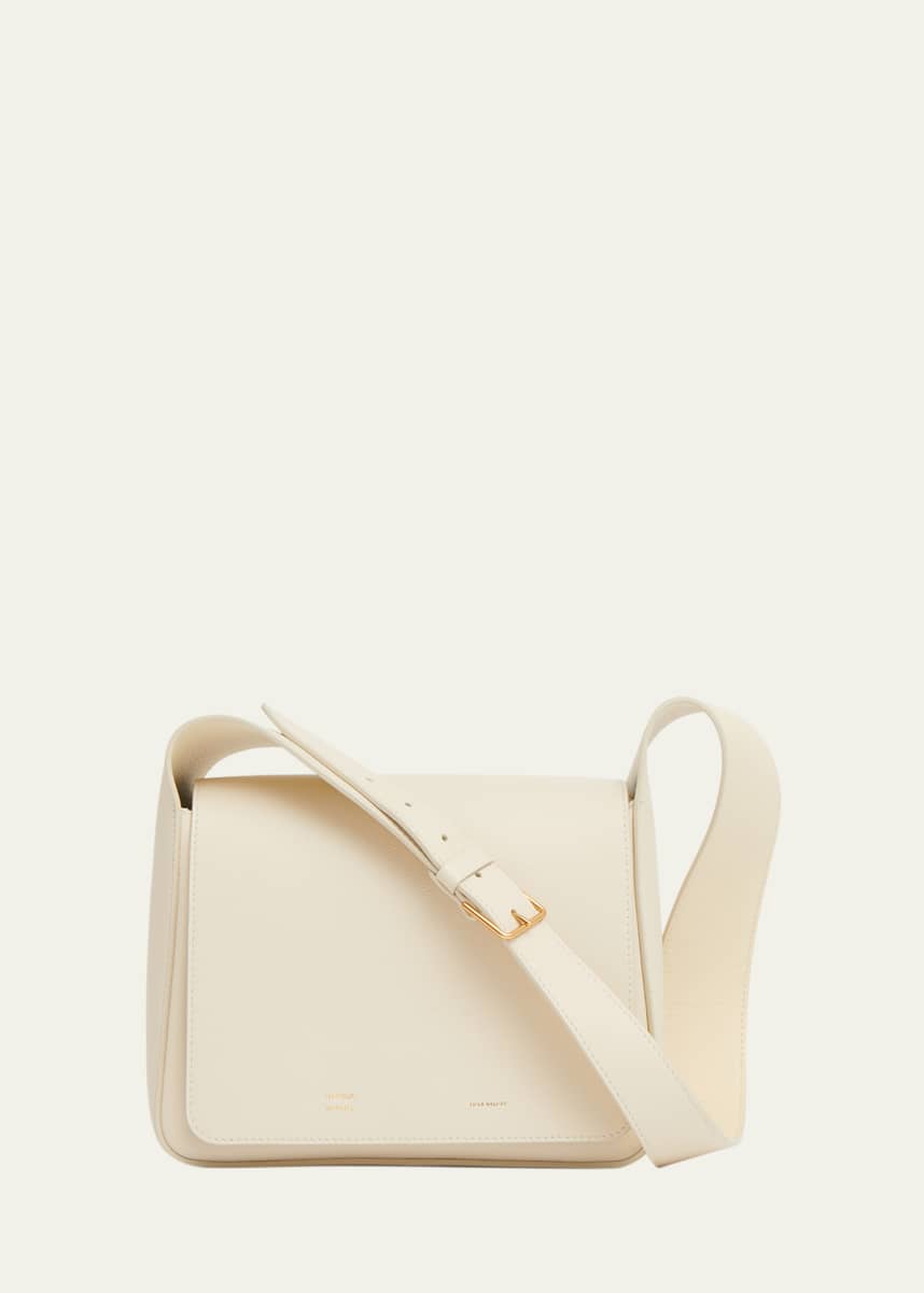 Mansur Gavriel Flap Leather Box Shoulder Bag