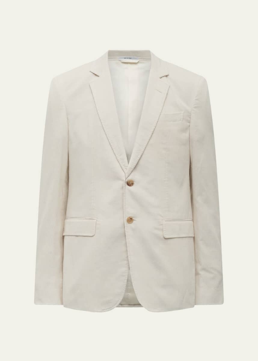 Gabriela Hearst Men's Irving Wool-Blend Corduroy Jacket
