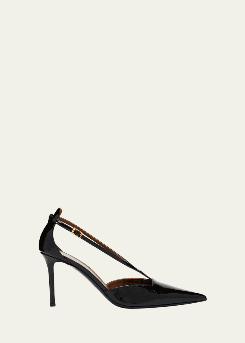 Giuseppe Zanotti Patent Leather Pointed-Toe Pumps