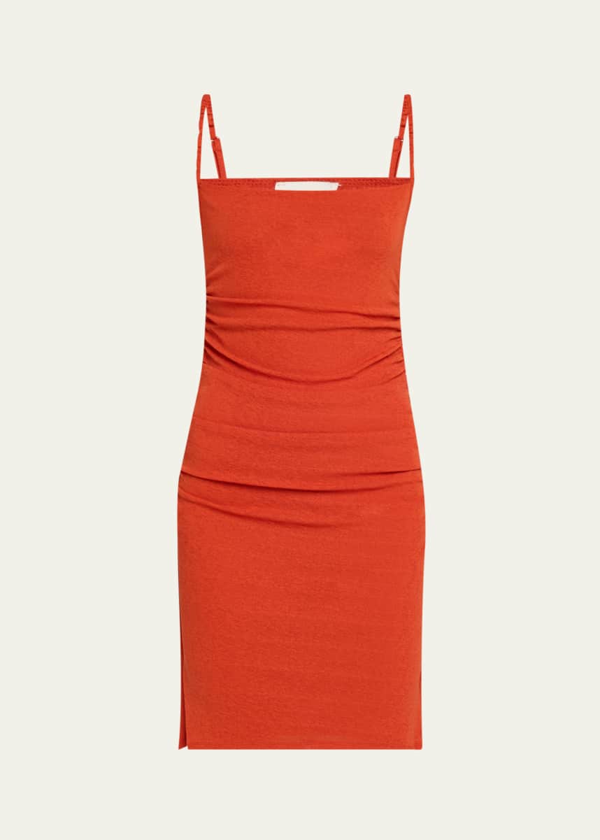 Nanushka Adie Ruched Bodycon Dress