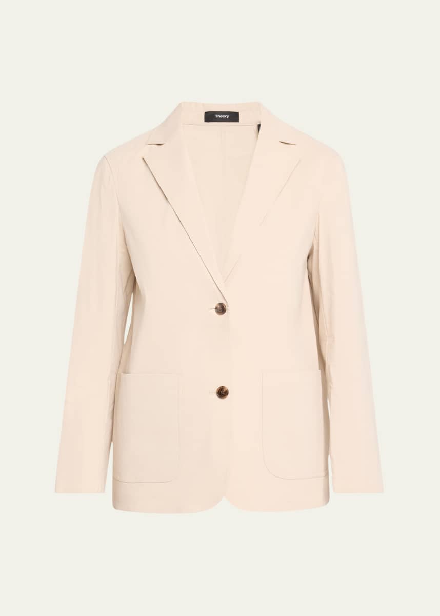 Theory Relaxed Patch Pocket Jacket