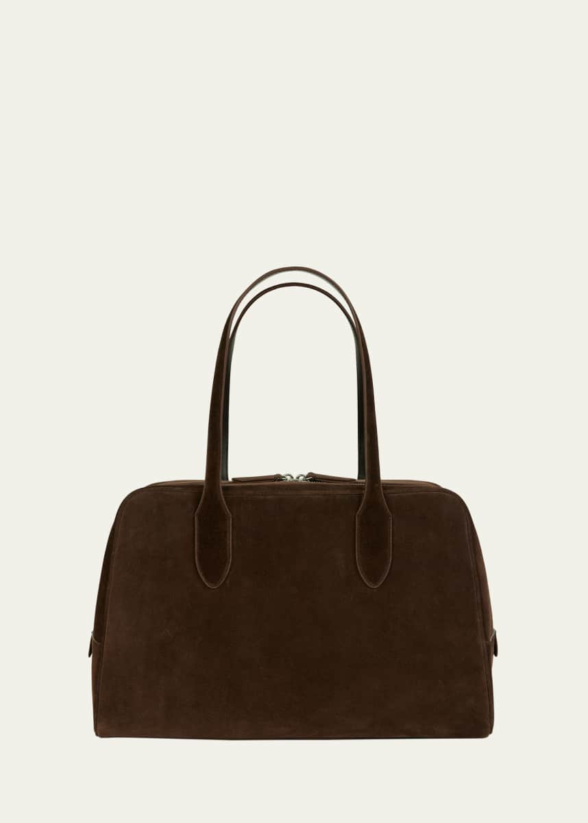 WE-AR4 The Avenue 38 Suede Top-Handle Bag