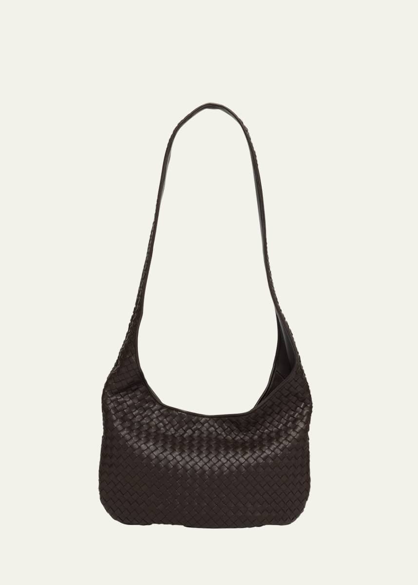 Bottega Veneta Intrecciato Leather Crossbody Bag