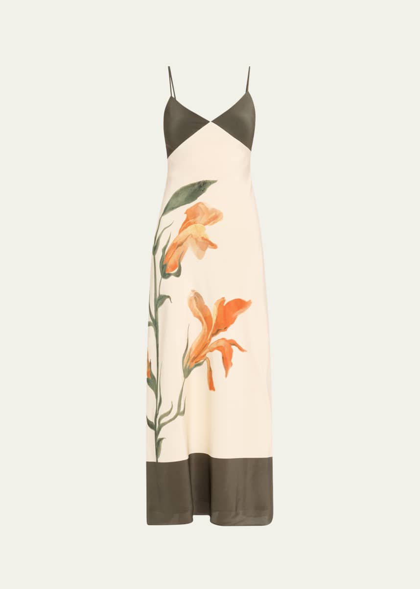 SIR Constance Floral Slip Dress