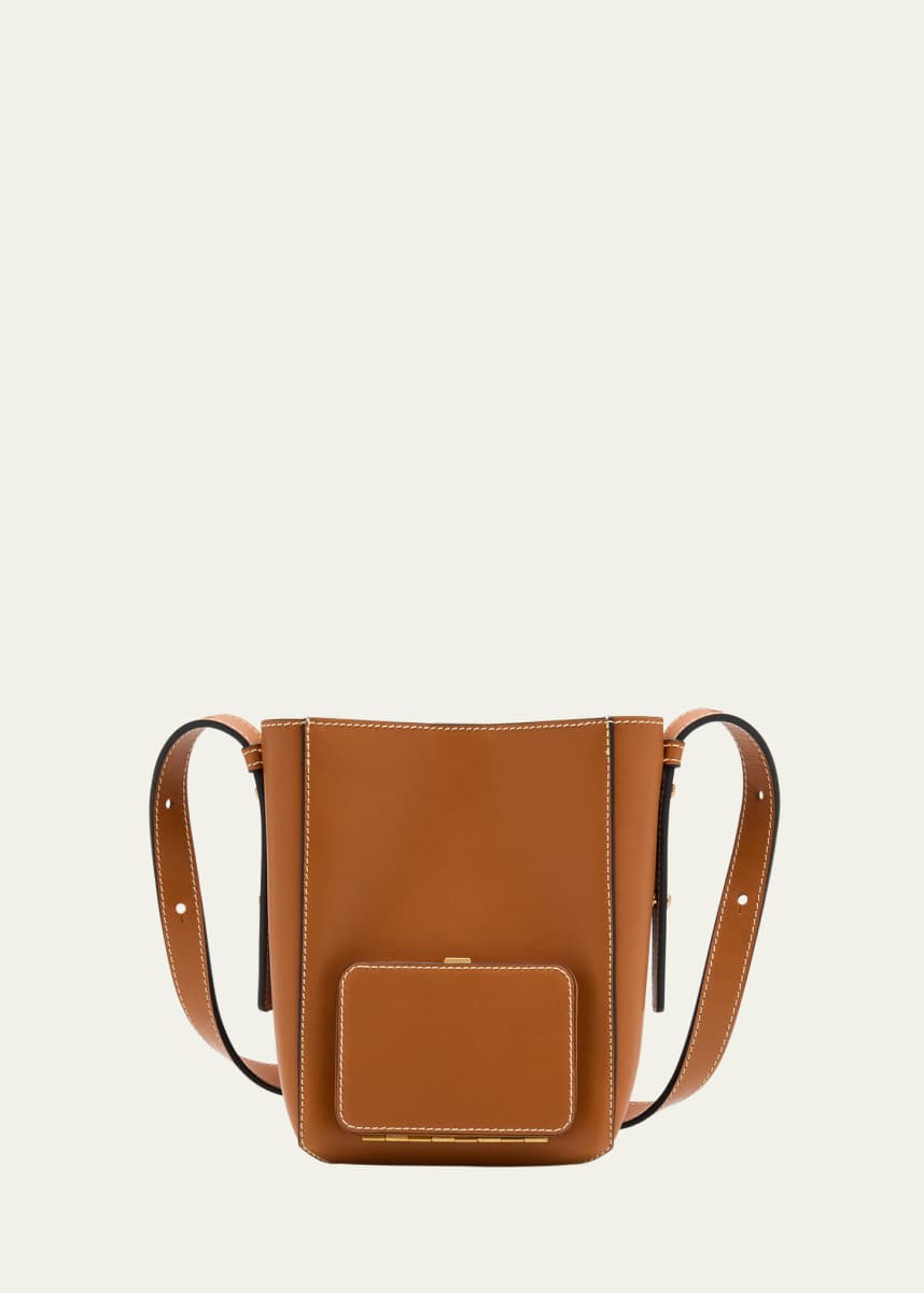 LUTZ MORRIS Parker Soft Small Leather Bucket Bag