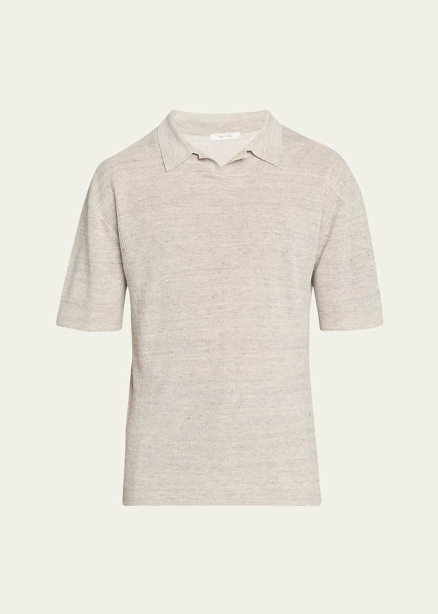THE ROW Men's Reggie Knit Polo Shirt
